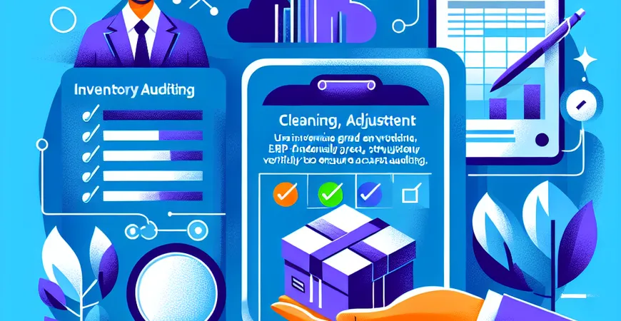  库存盘点，说白了就是：一核、二清、三调！用ERP确保盘点准确